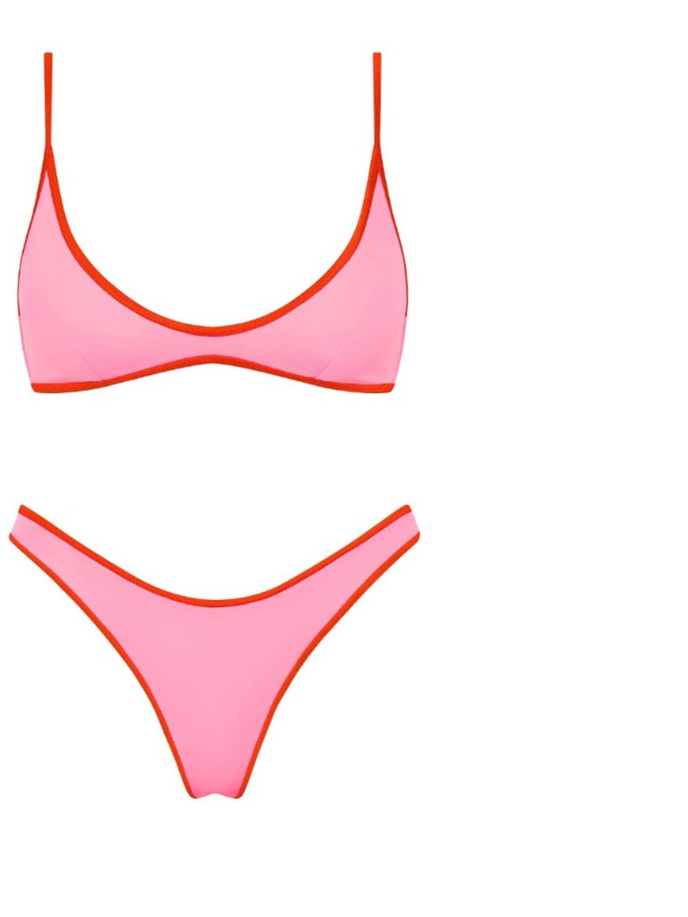 TRIANGL MAIA - DORE Pink Scoop Bikini Set